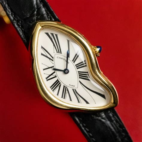 melted cartier watch|cartier crash for sale.